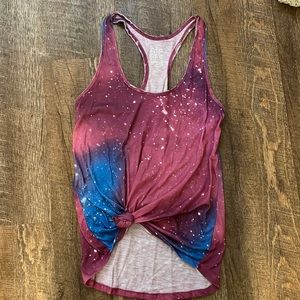 Empyre Galaxy Racerback Tank, Size Small